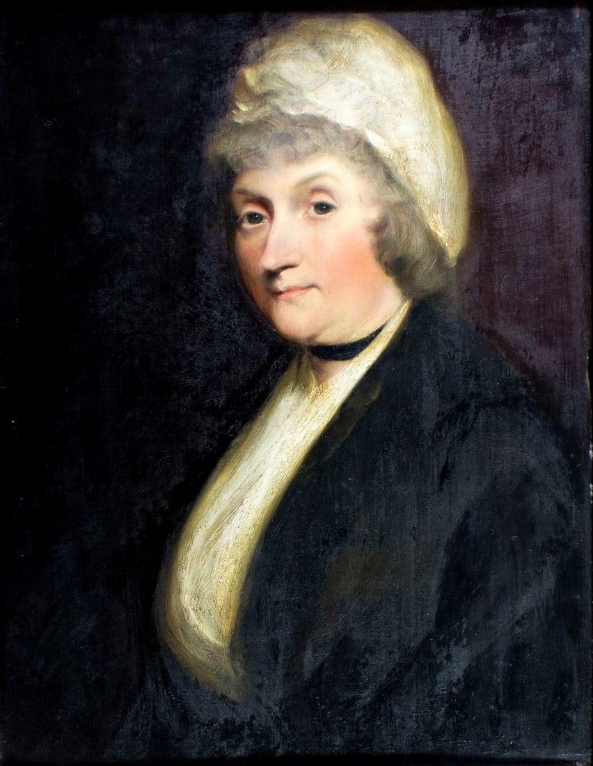 Antique 18/19C American oil painting - 3