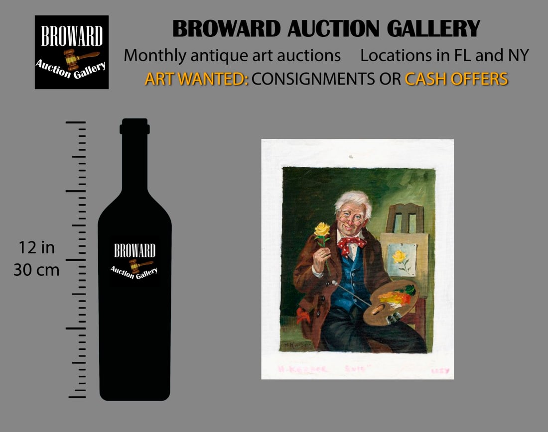 Hans Kerber (Austria,1920-?) oil painting - 2