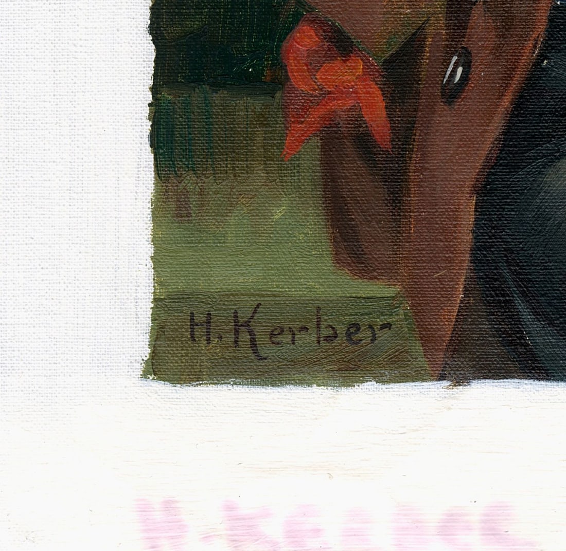 Hans Kerber (Austria,1920-?) oil painting - 4