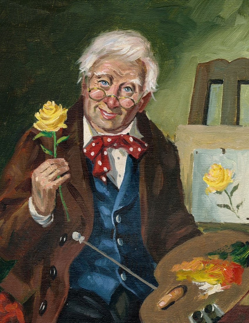 Hans Kerber (Austria,1920-?) oil painting - 5