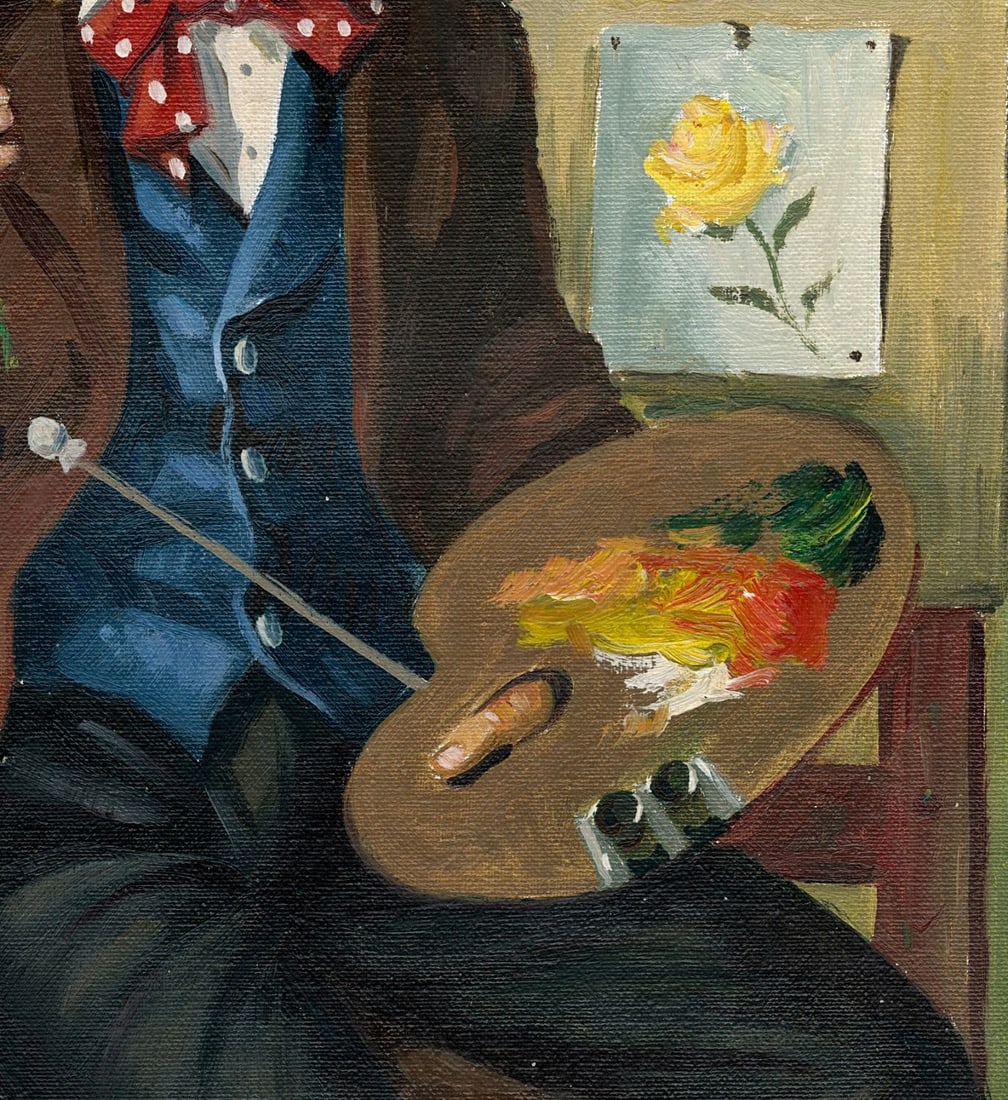 Hans Kerber (Austria,1920-?) oil painting - 7