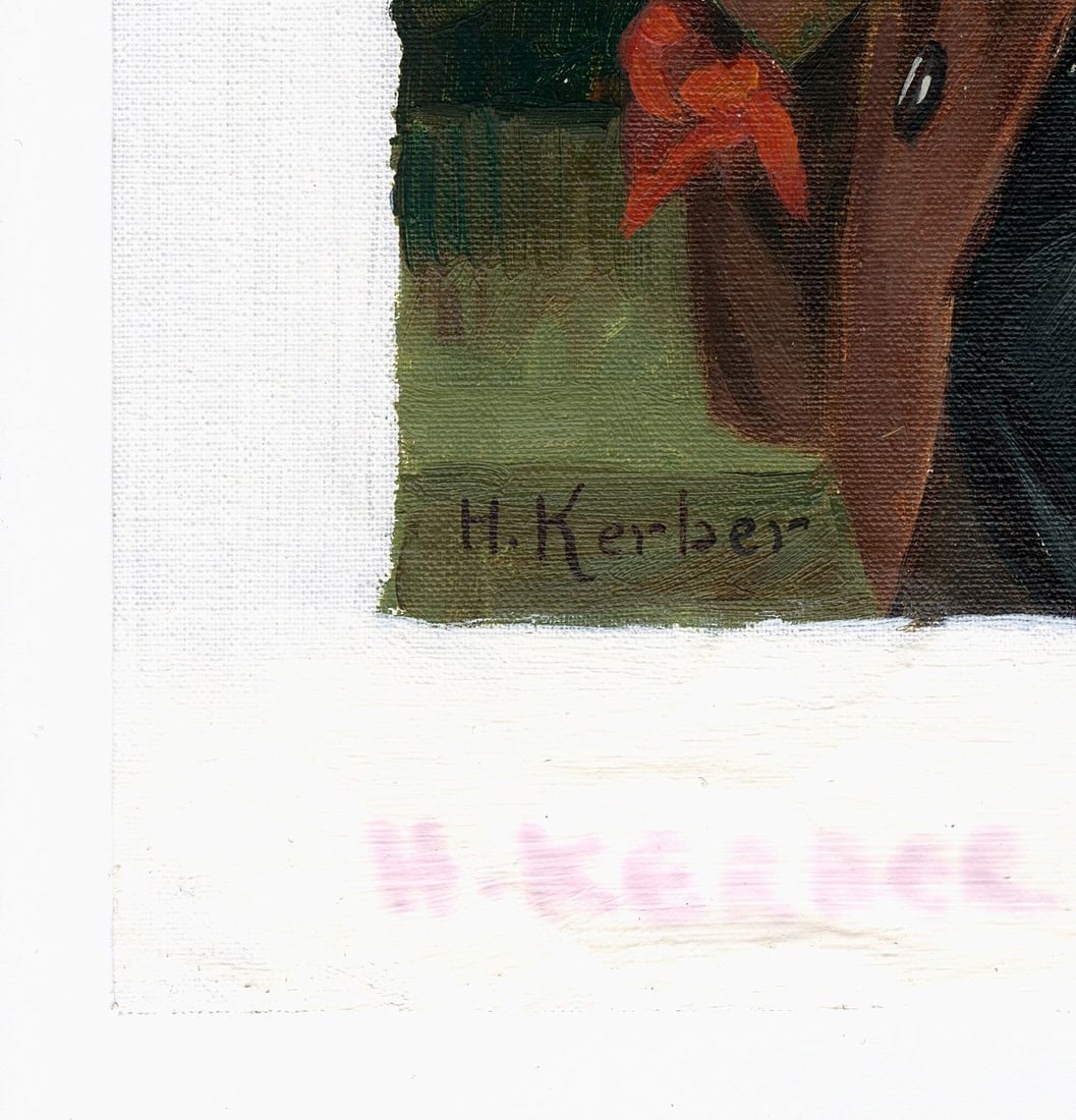Hans Kerber (Austria,1920-?) oil painting - 9