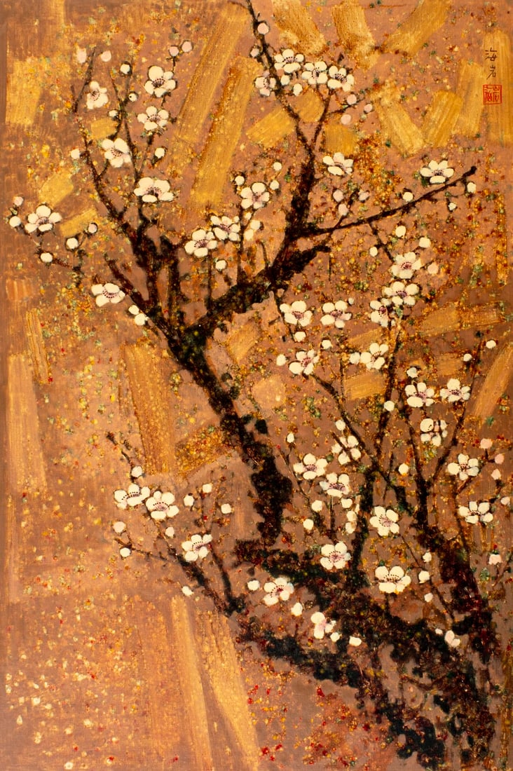Jan Ho Nam (Vietnam,1930-?) oil painting (1 of 13)