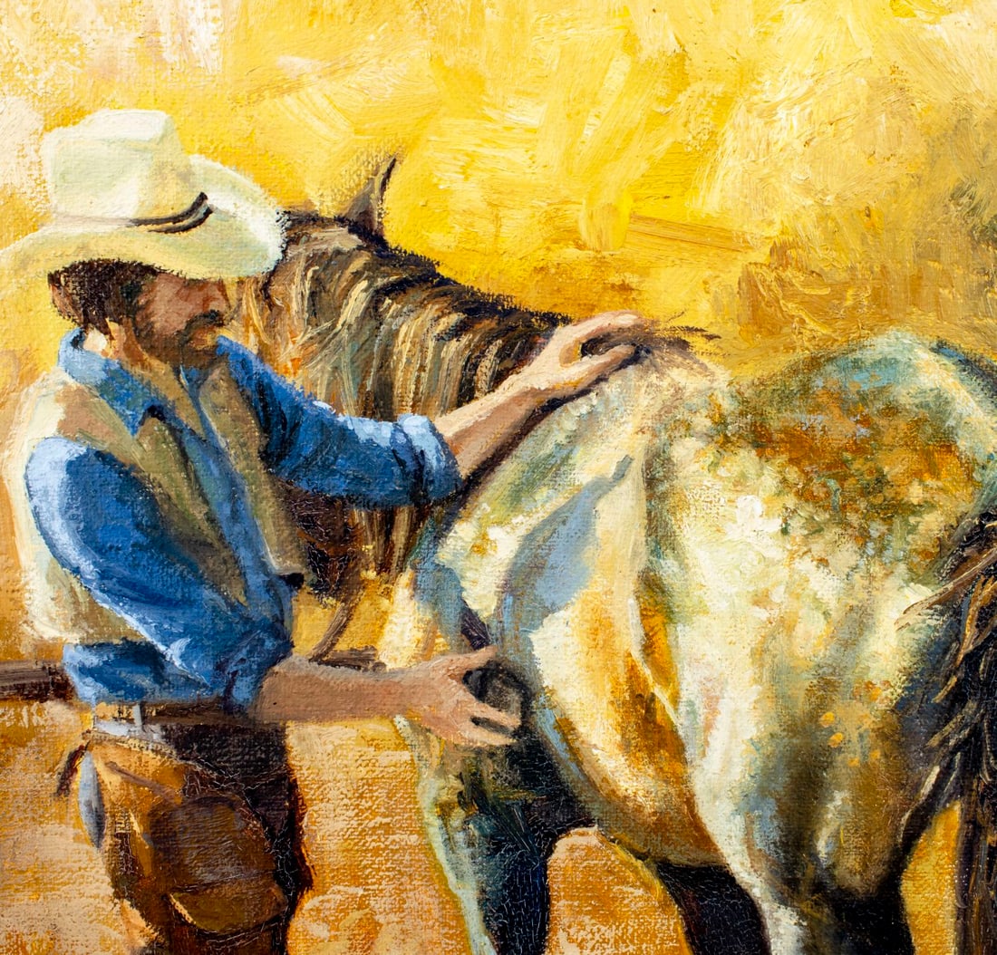 Lesa Delisi (WA,TX,Born 1961) oil painting - 8