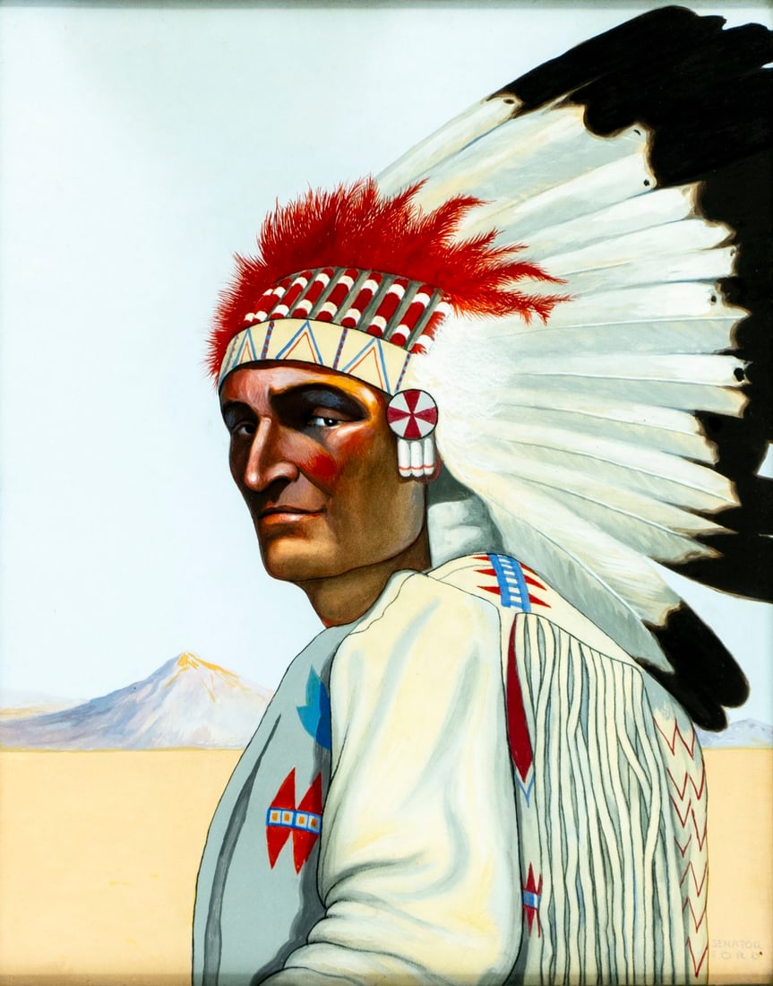 Senator Ford (US,20C) oil painting (1 of 12)