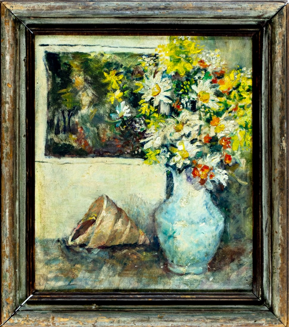 Blanche Rothschild (NY,1893-1988) oil painting - 3