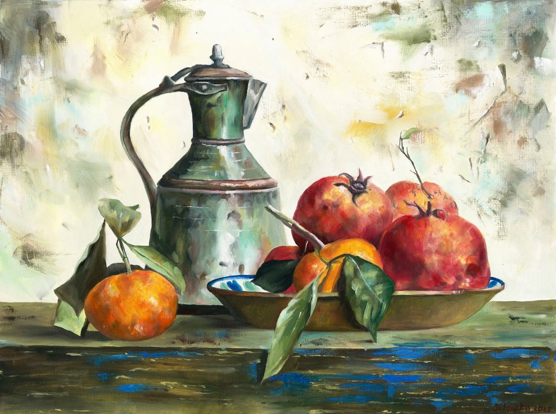 Anna Sitovska (Ukraine,20/21C) oil painting (1 of 12)