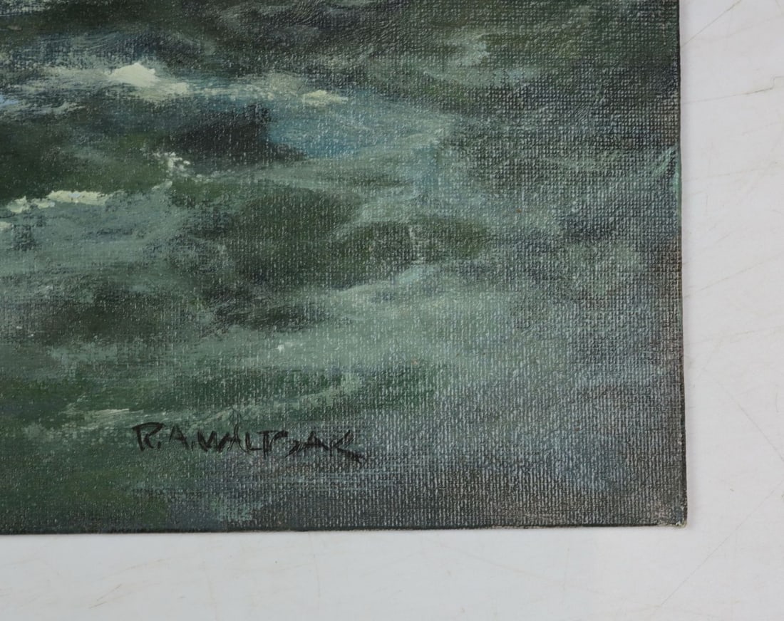 Robert Waltsak (NJ,b 1944) oil painting - 10