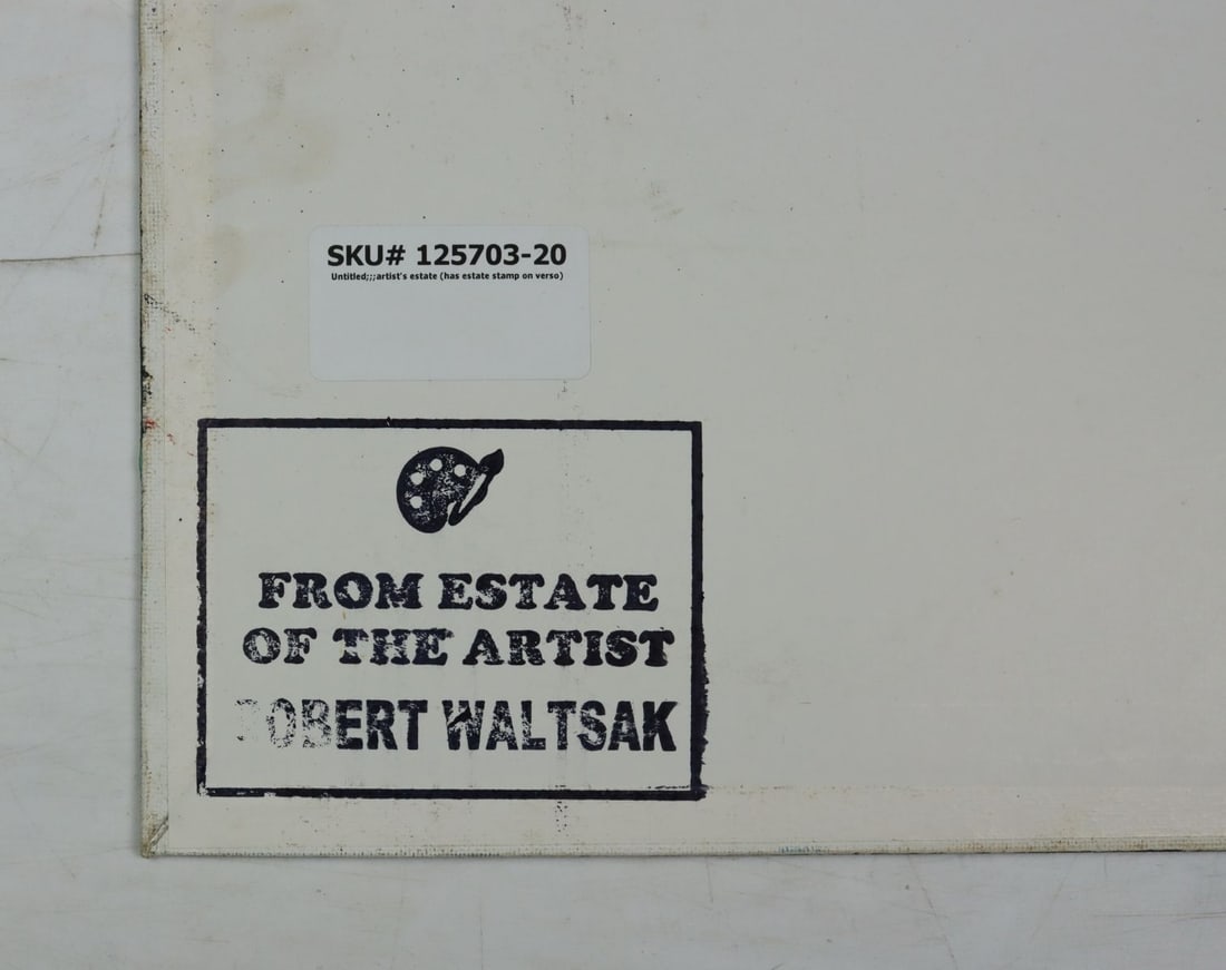 Robert Waltsak (NJ,b 1944) oil painting - 11