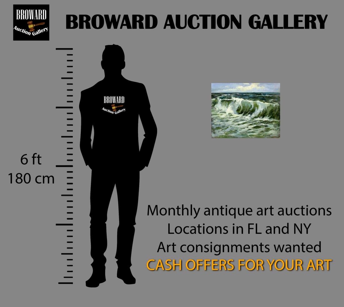 Robert Waltsak (NJ,b 1944) oil painting - 2