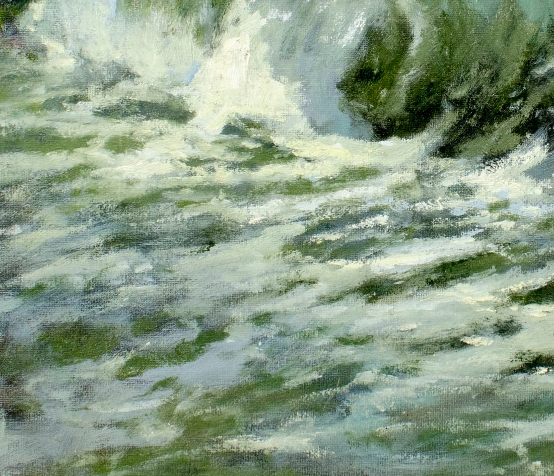 Robert Waltsak (NJ,b 1944) oil painting - 5