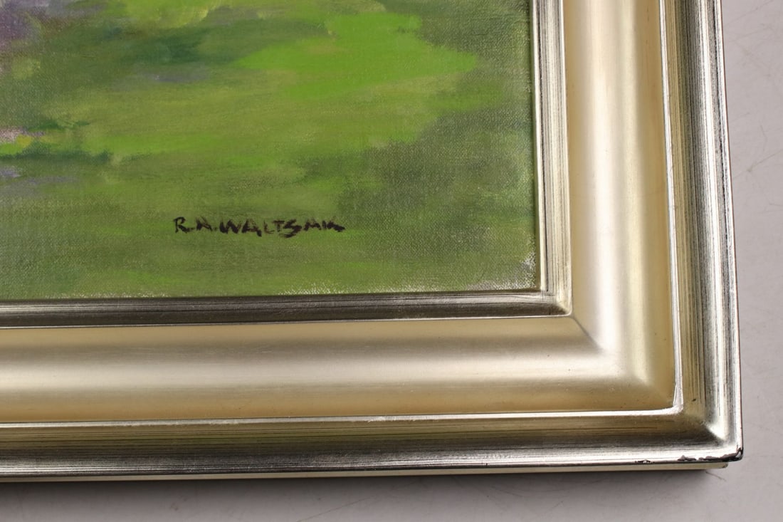 Robert Waltsak (NJ,b 1944) oil painting - 11