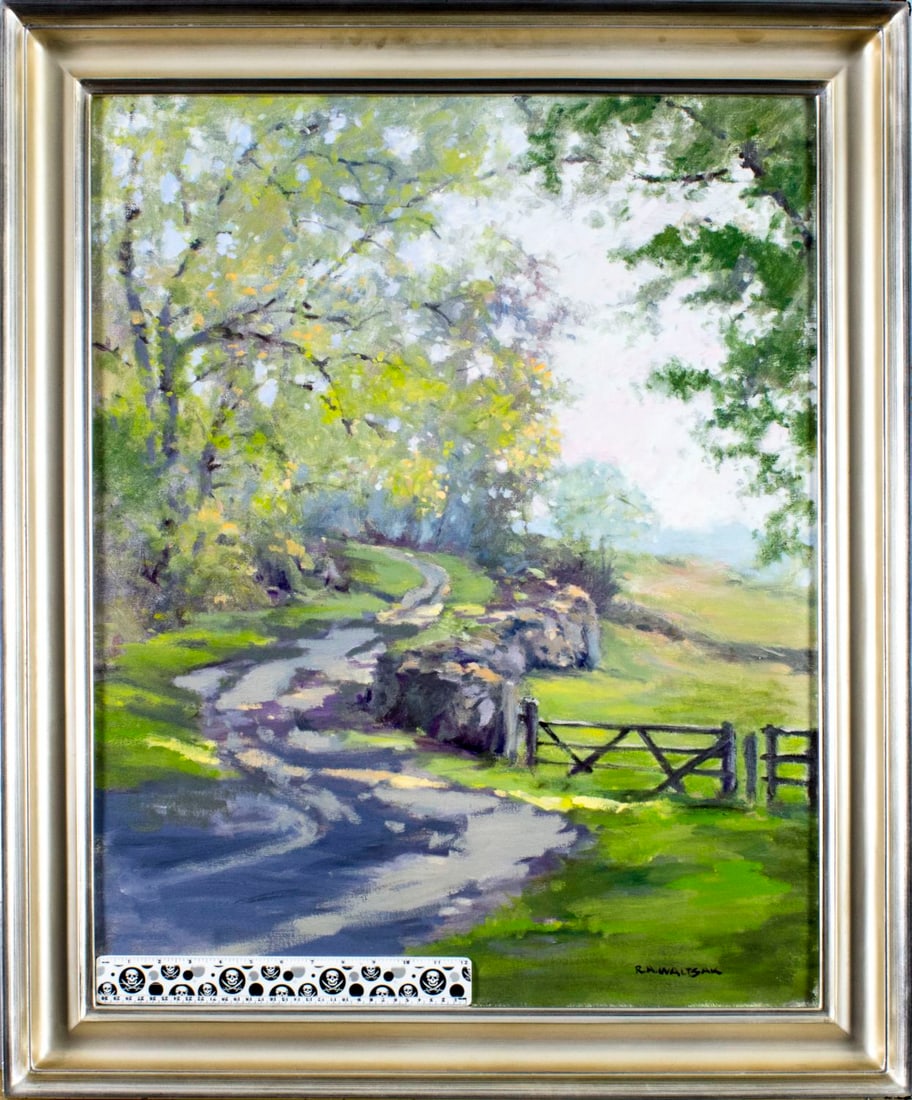 Robert Waltsak (NJ,b 1944) oil painting - 2