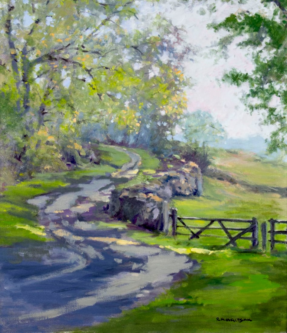 Robert Waltsak (NJ,b 1944) oil painting - 5