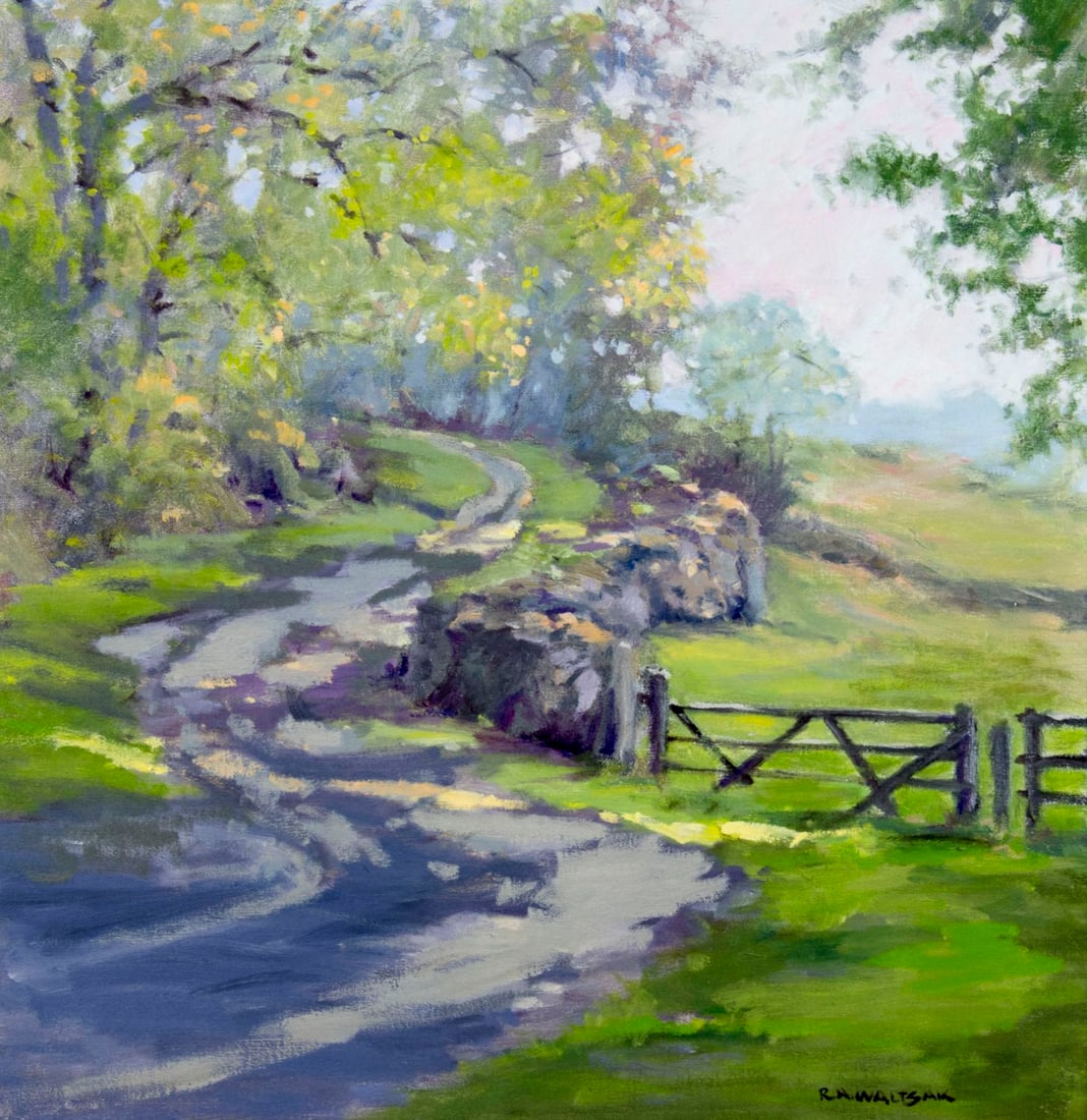 Robert Waltsak (NJ,b 1944) oil painting - 6