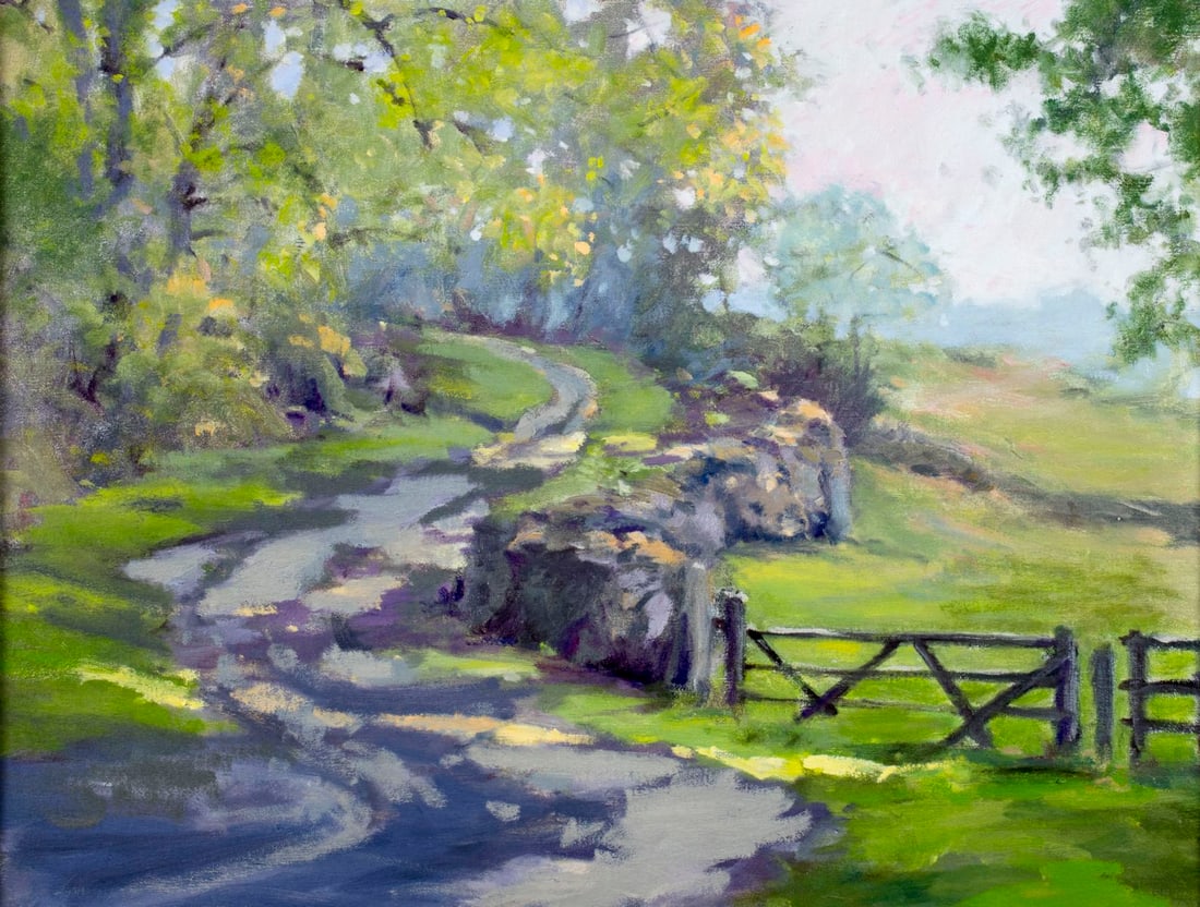 Robert Waltsak (NJ,b 1944) oil painting - 7