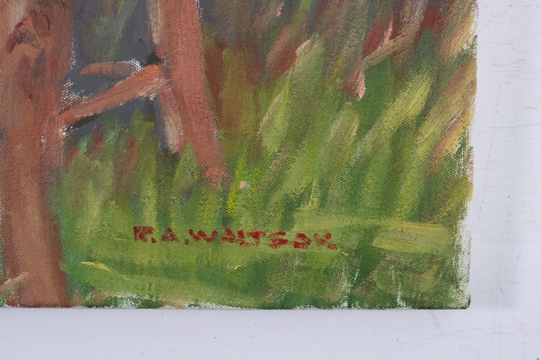 Robert Waltsak (NJ,b 1944) oil painting - 11