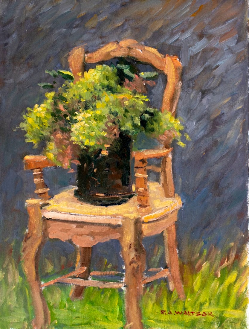 Robert Waltsak (NJ,b 1944) oil painting - 3