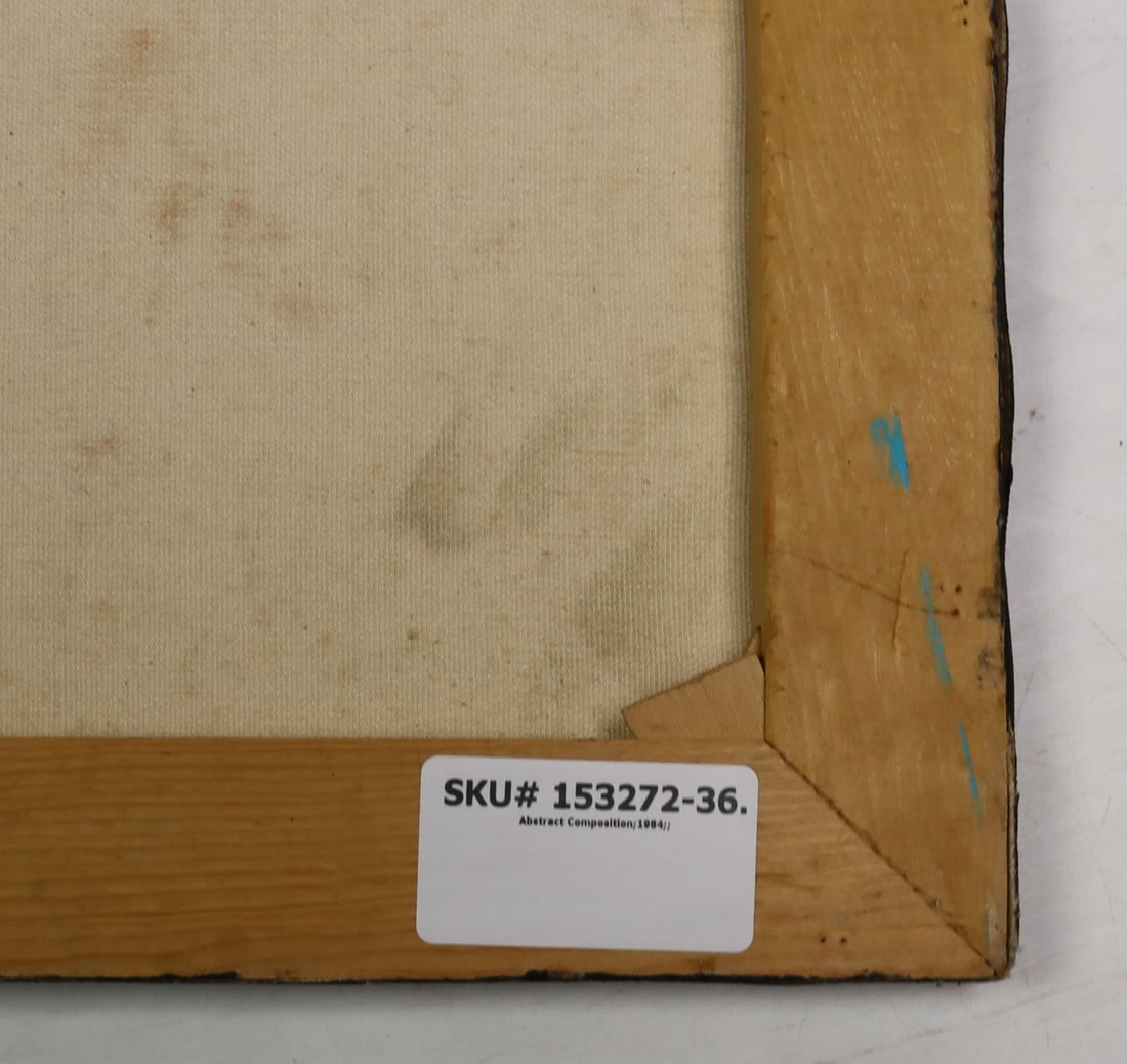 Sidney Smiley (WA,IL,1912-2002) acrylic painting - 11