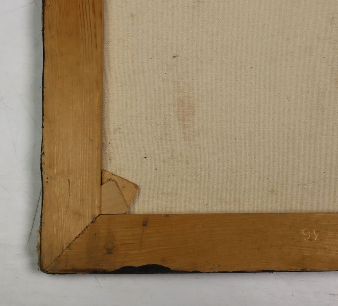 Sidney Smiley (WA,IL,1912-2002) acrylic painting - 12