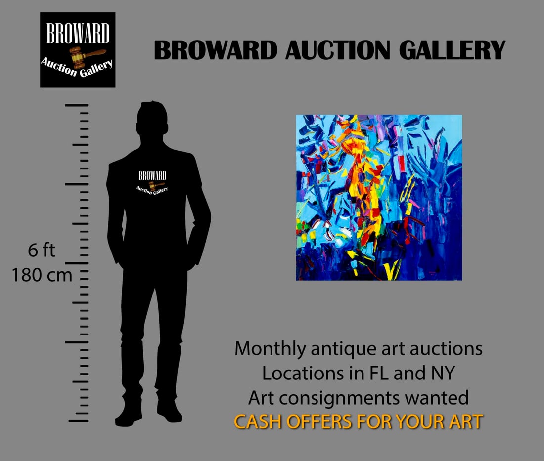 Sidney Smiley (WA,IL,1912-2002) acrylic painting - 2