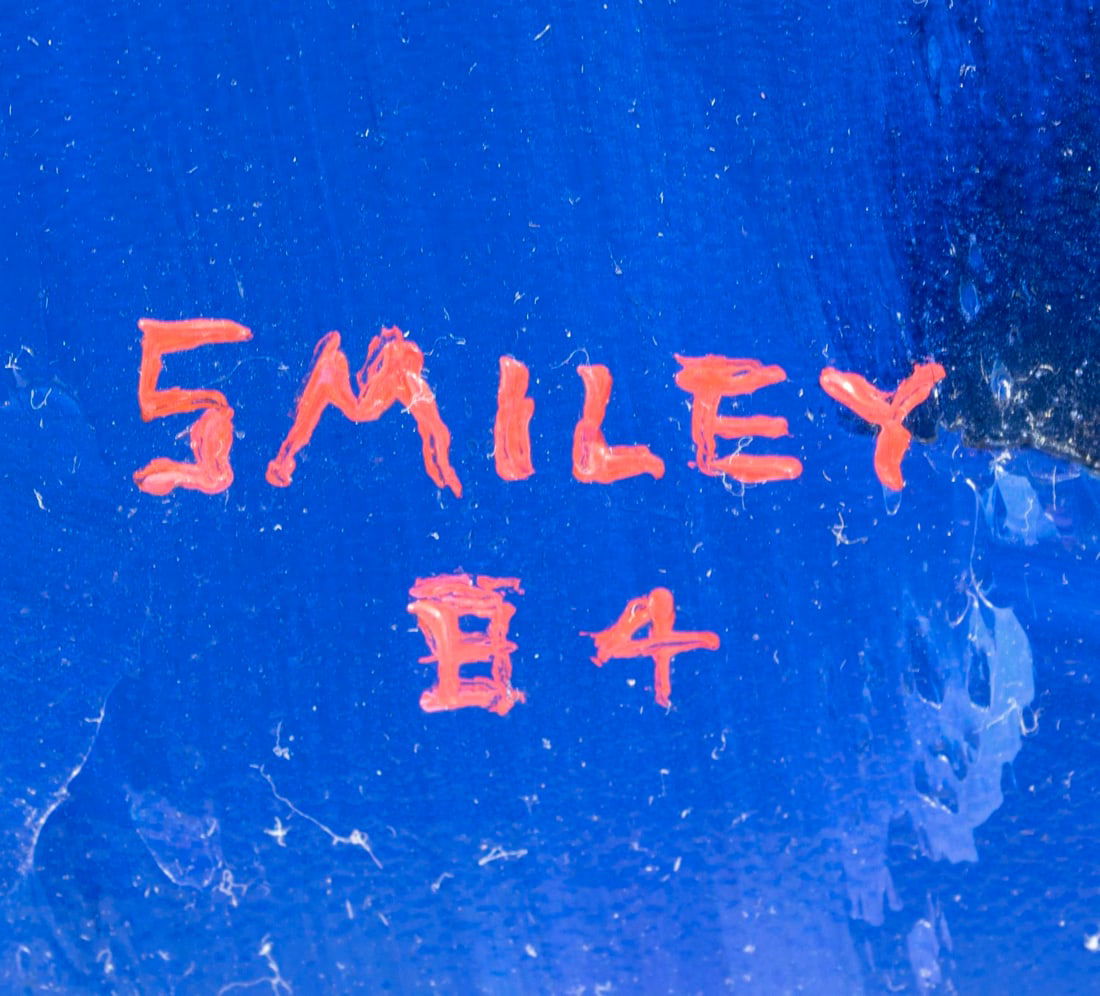 Sidney Smiley (WA,IL,1912-2002) acrylic painting - 4