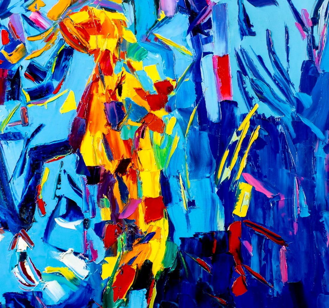 Sidney Smiley (WA,IL,1912-2002) acrylic painting - 5