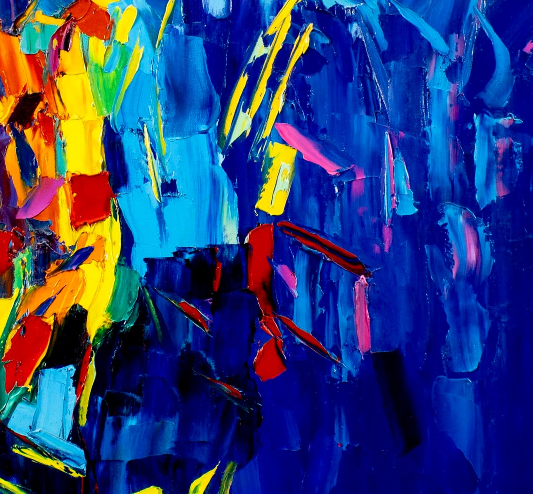 Sidney Smiley (WA,IL,1912-2002) acrylic painting - 7