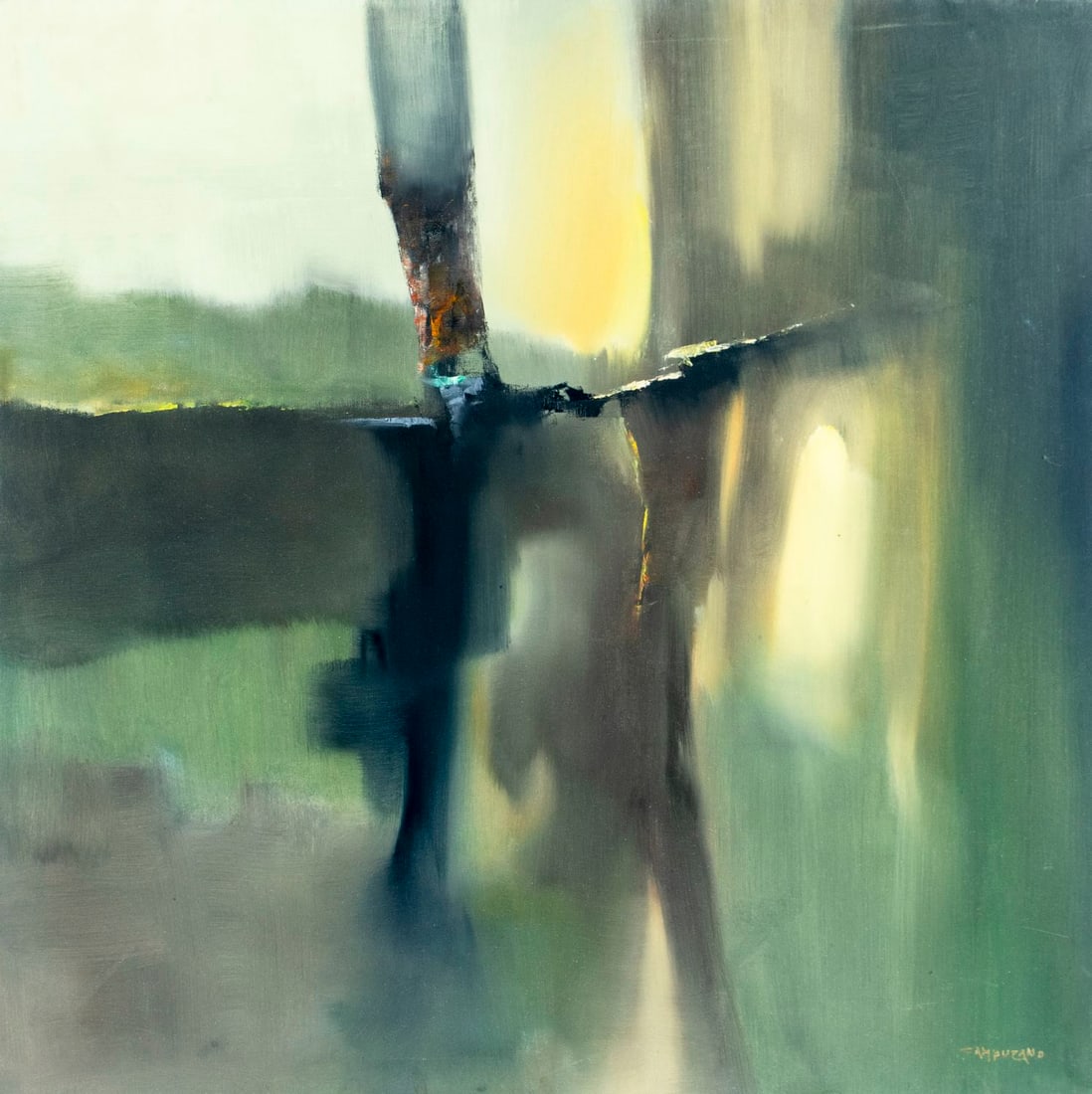 Jose Campuzano (NY,IL,Spain,1918-1979) oil painting (1 of 12)