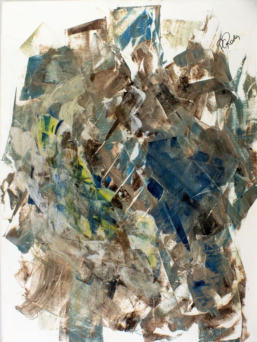 Pios Rodaman (FL,Brazil,b 1953) acrylic painting - 3