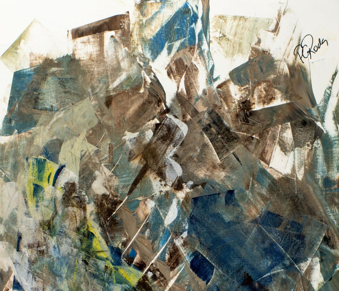 Pios Rodaman (FL,Brazil,b 1953) acrylic painting - 6