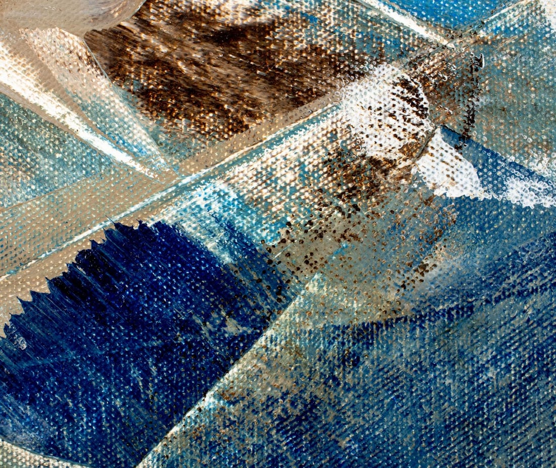 Pios Rodaman (FL,Brazil,b 1953) acrylic painting - 8