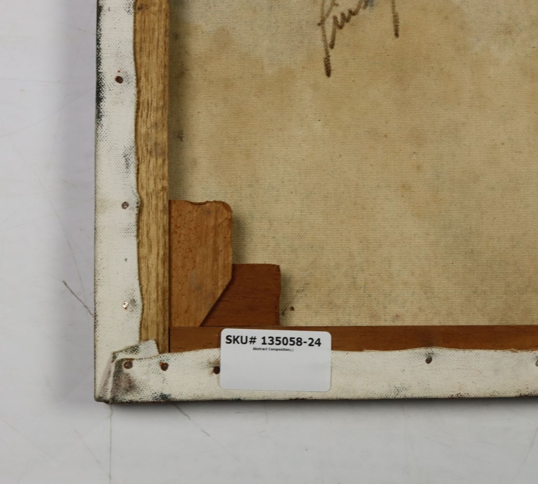 Pios Rodaman (FL,Brazil,b 1953) mixed media painting - 12