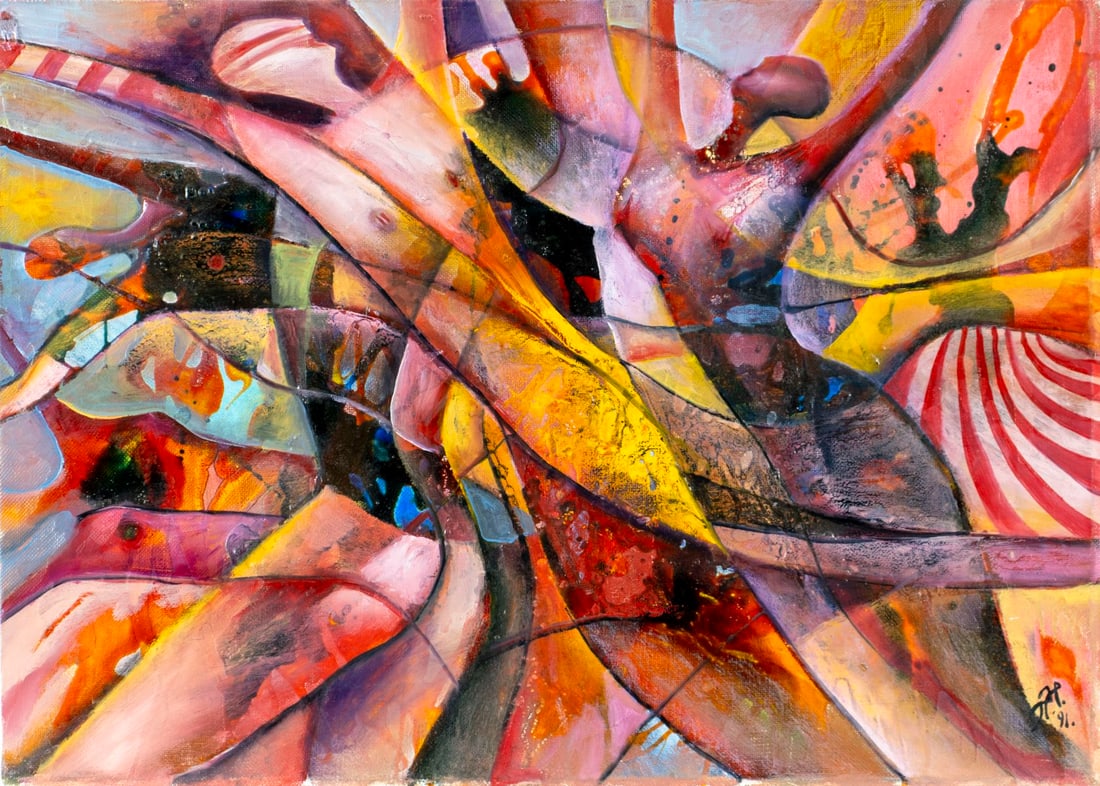 Pavel Nikolaev (Russia,b 1958) oil painting - 3