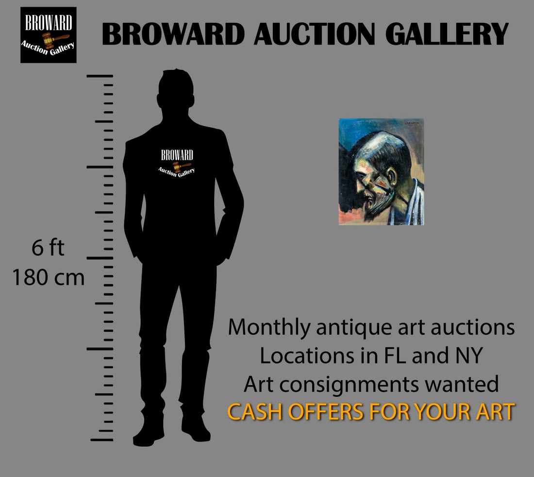 William Corasick (PA,1907-2002) oil painting - 2