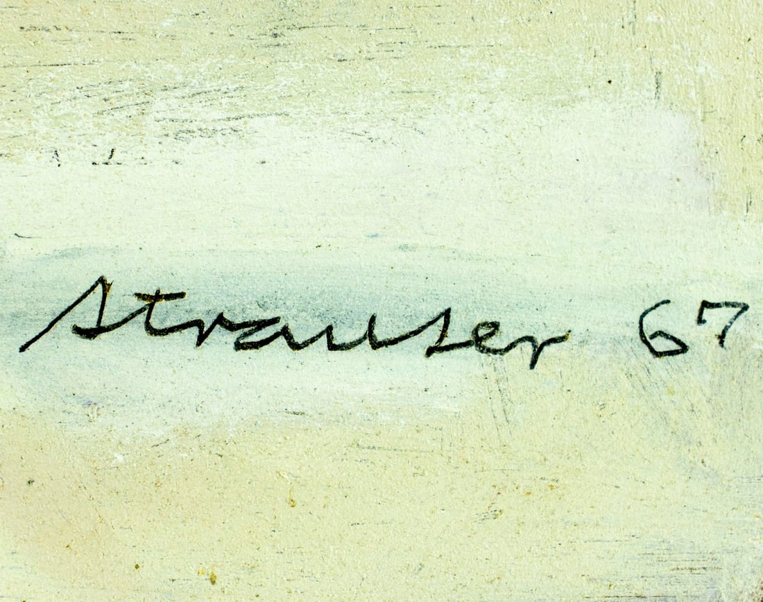 Sterling Strauser (PA,1907-1995) oil painting - 4