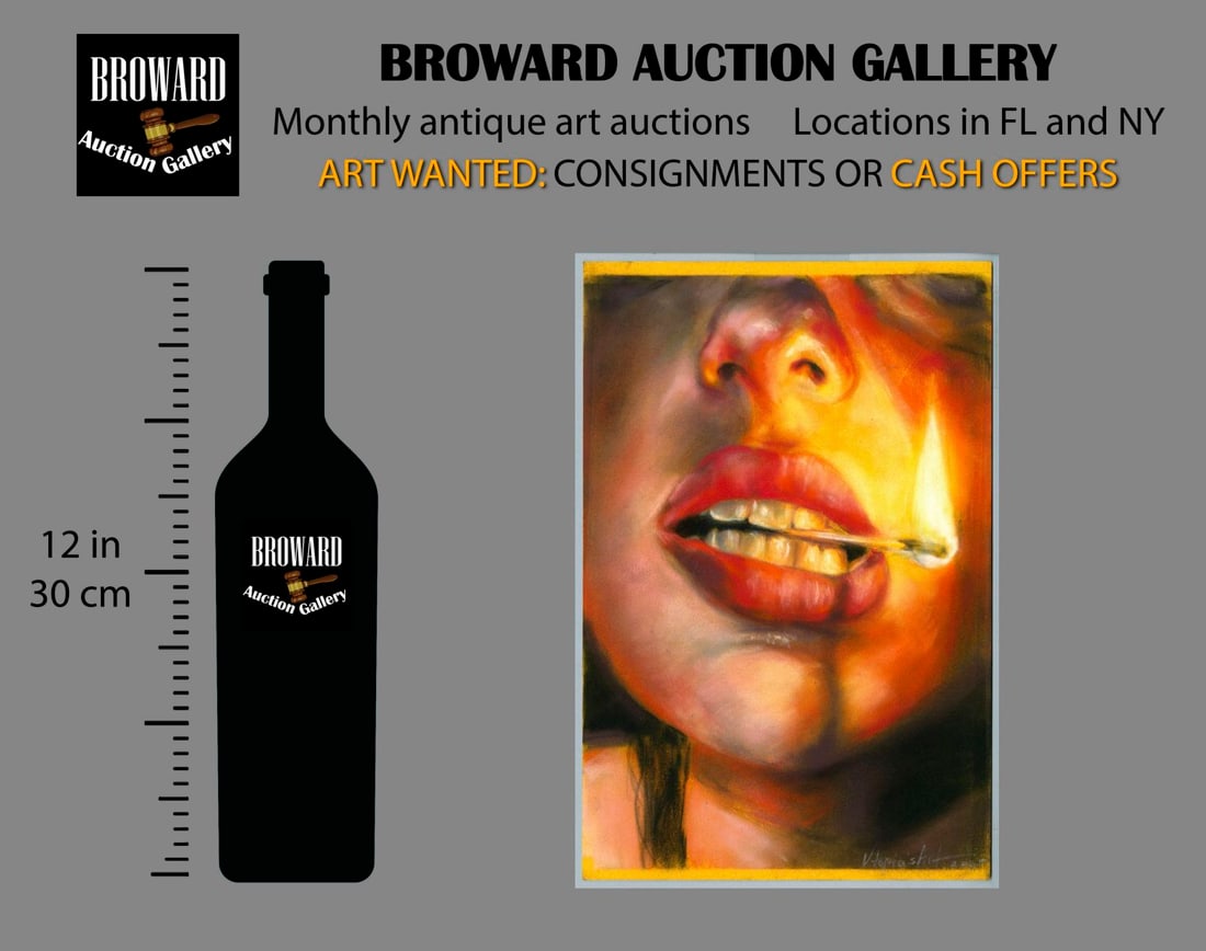 Olesya Grebenyuk (Ukraine,20/21C) pastel painting - 2