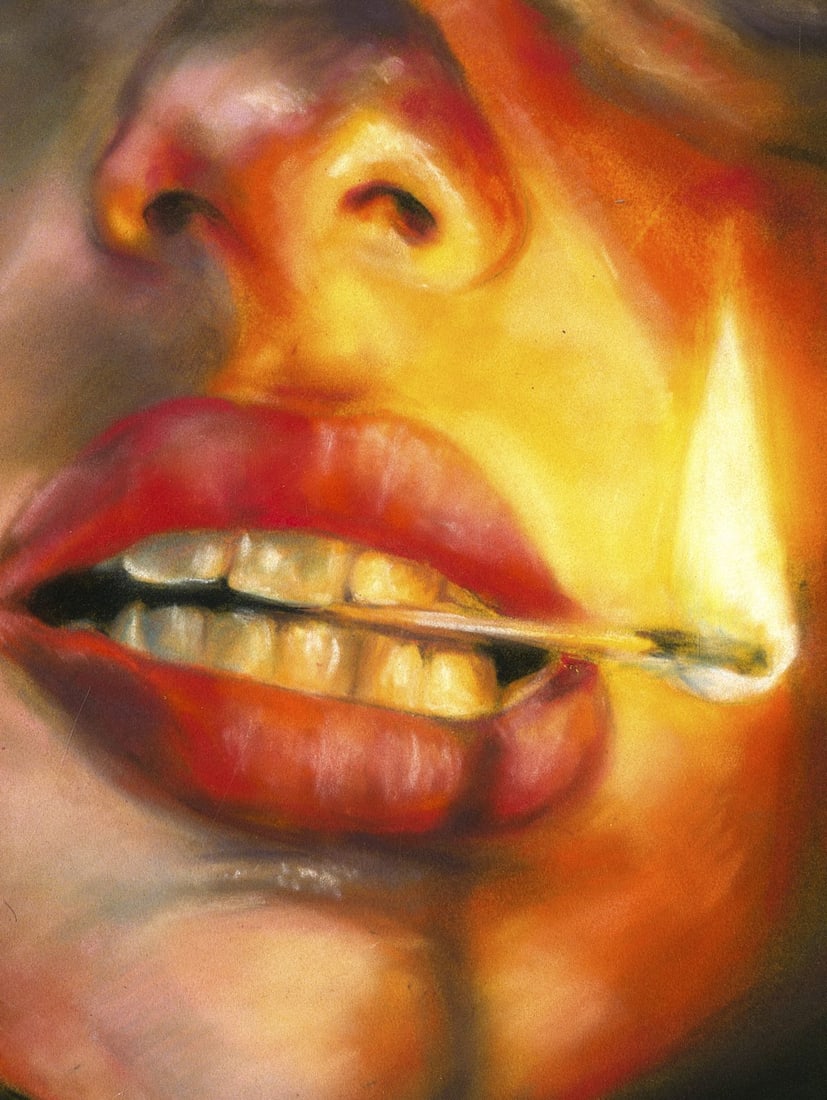 Olesya Grebenyuk (Ukraine,20/21C) pastel painting - 5