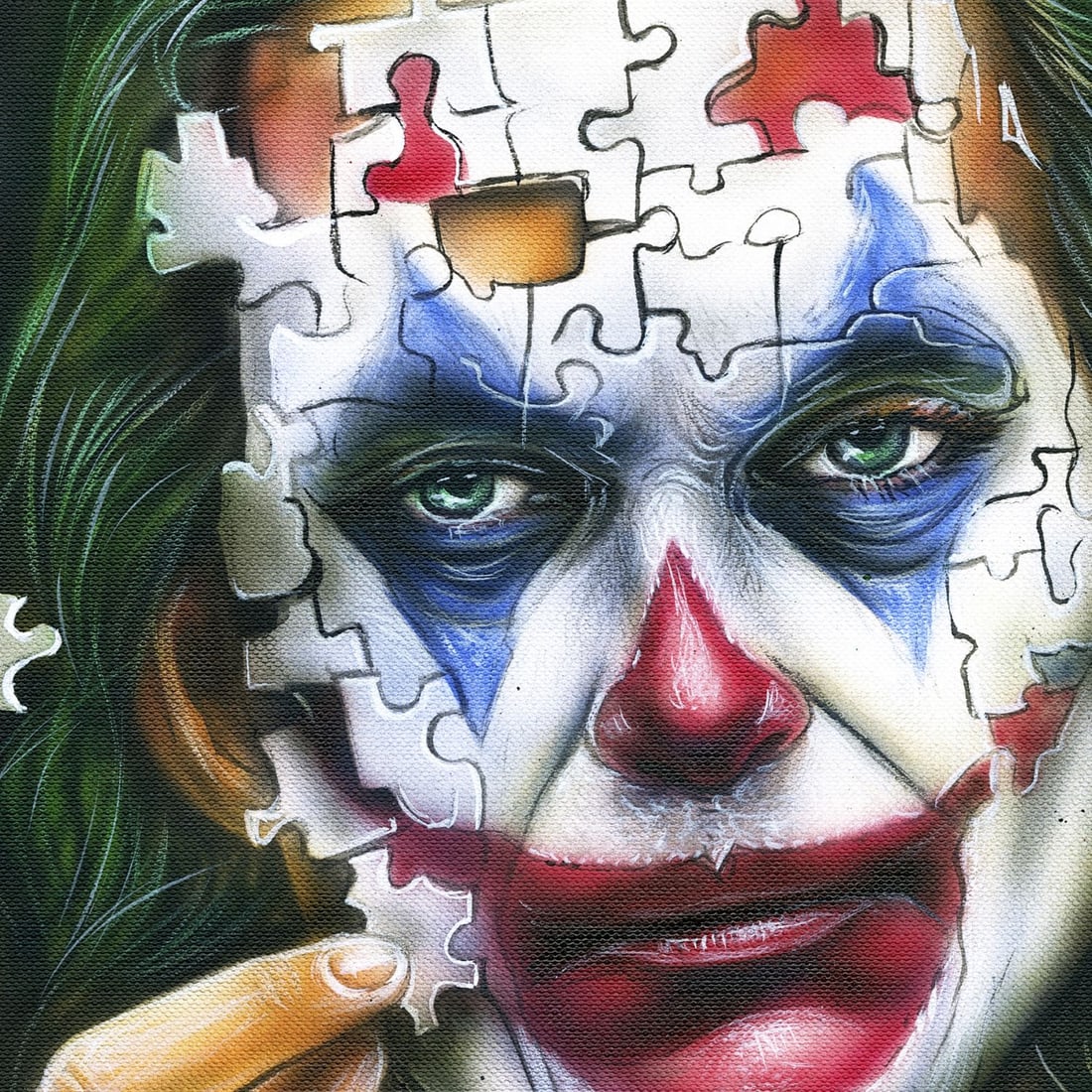 Evgeniy Chunikhin (Ukraine,b 1976) acrylic painting - 6