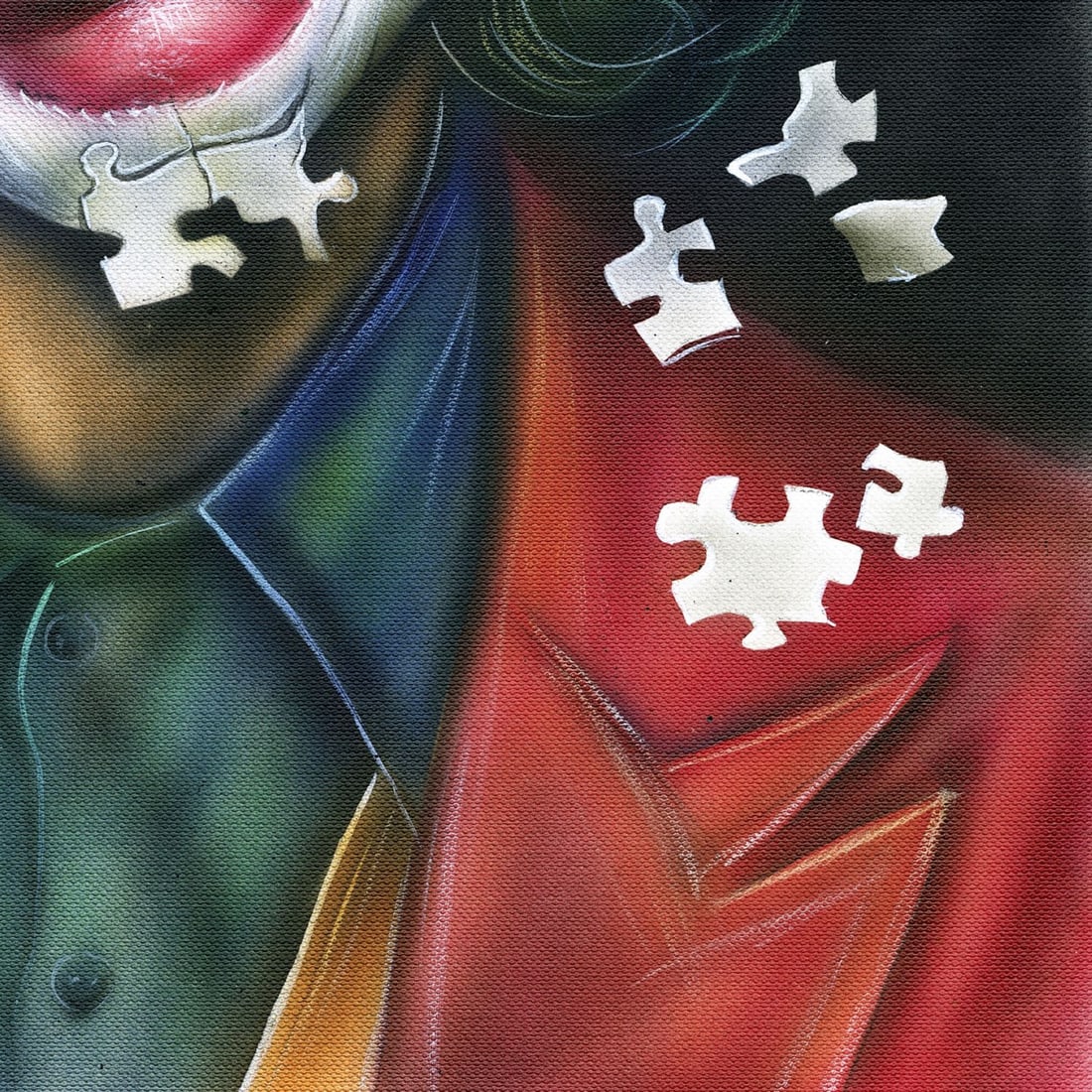 Evgeniy Chunikhin (Ukraine,b 1976) acrylic painting - 7