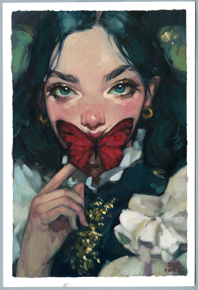 Anna Shariha (Ukraine,b 1998) oil painting - 3