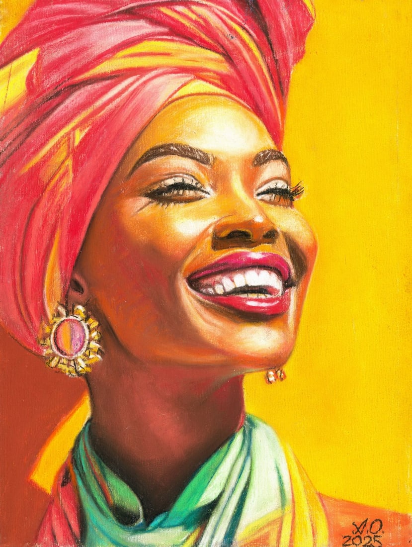 Oleksandr Achkasov (Ukraine,b 1965) pastel painting - 3