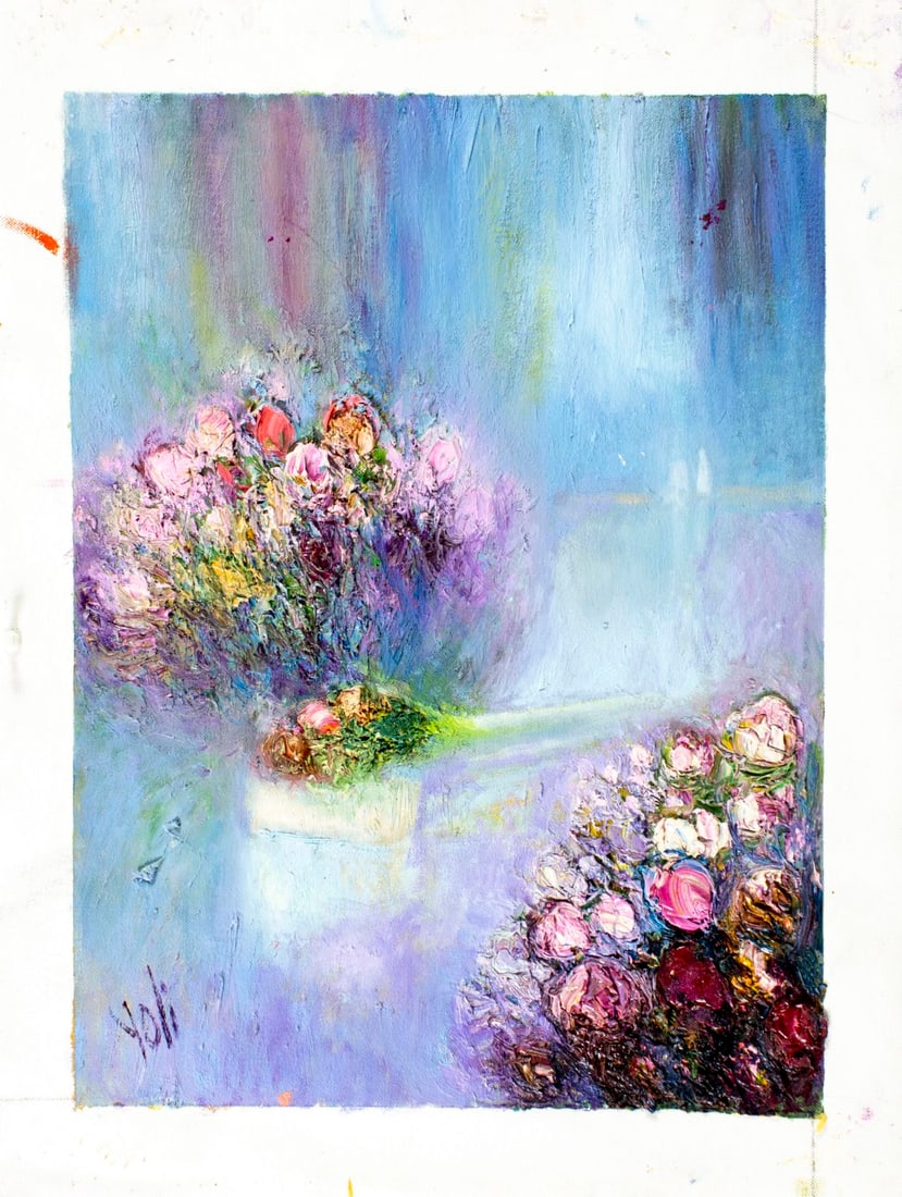 Yolanda Razzeto (Peru,1948-?) oil painting - 3