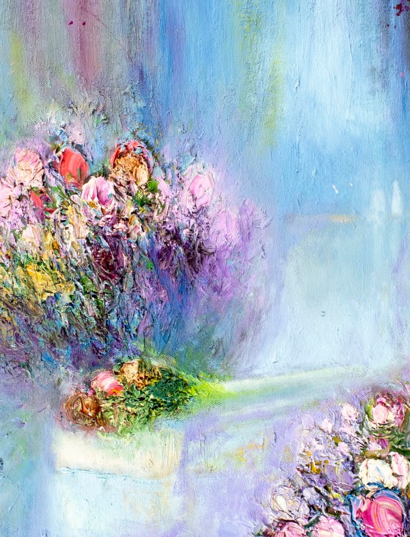 Yolanda Razzeto (Peru,1948-?) oil painting - 5