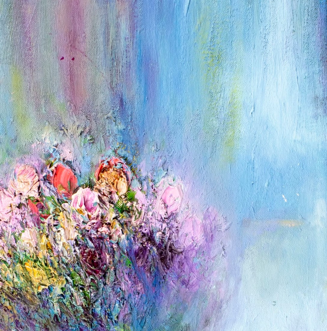 Yolanda Razzeto (Peru,1948-?) oil painting - 6