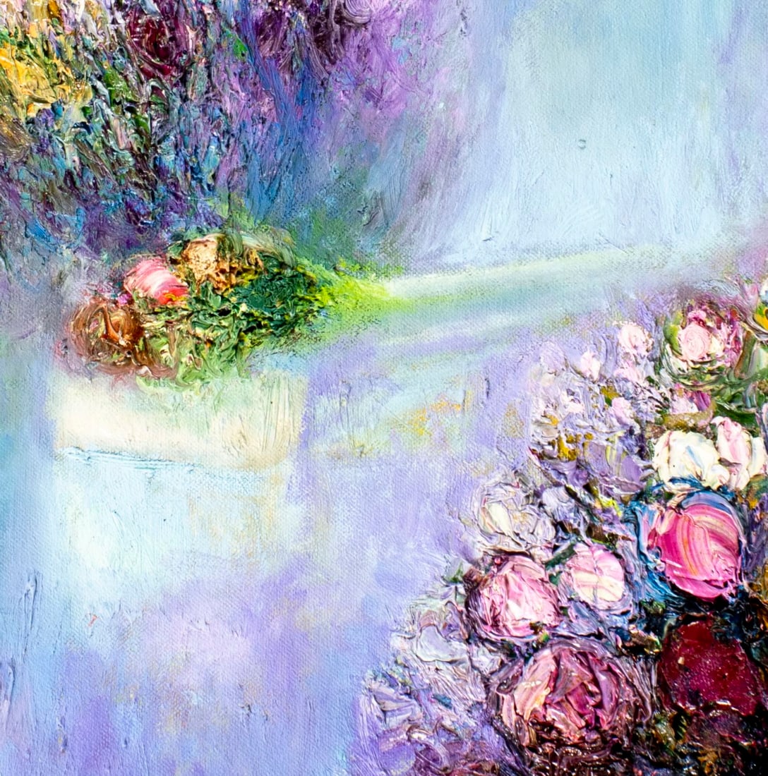 Yolanda Razzeto (Peru,1948-?) oil painting - 7