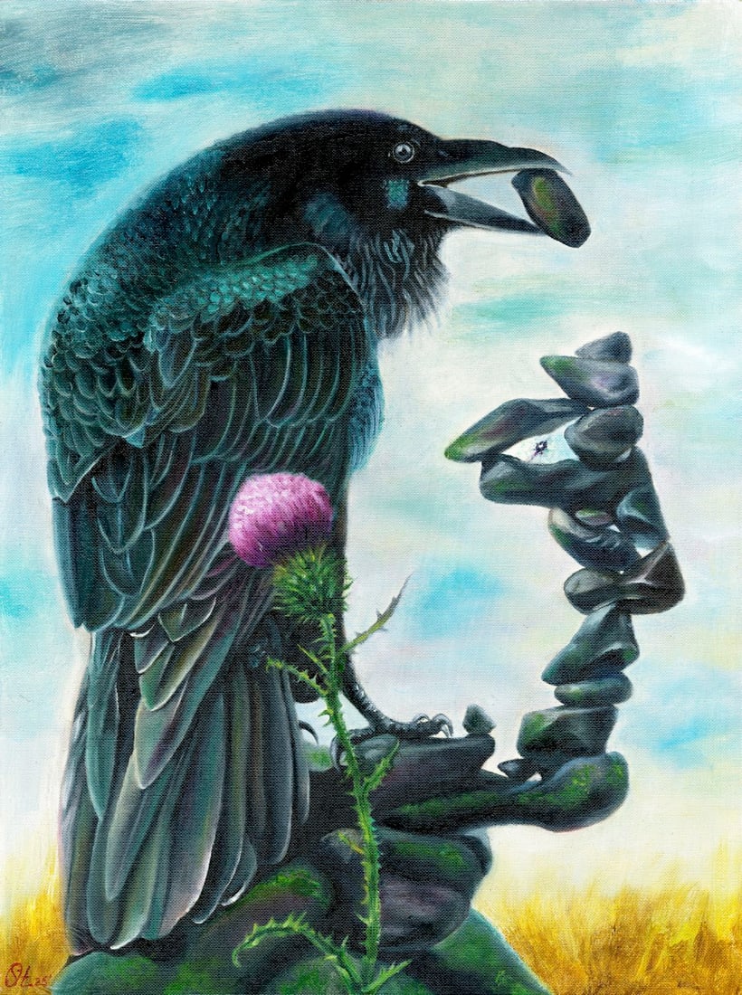 Olena Storozhuk (Ukraine,20/21C) oil painting (1 of 12)