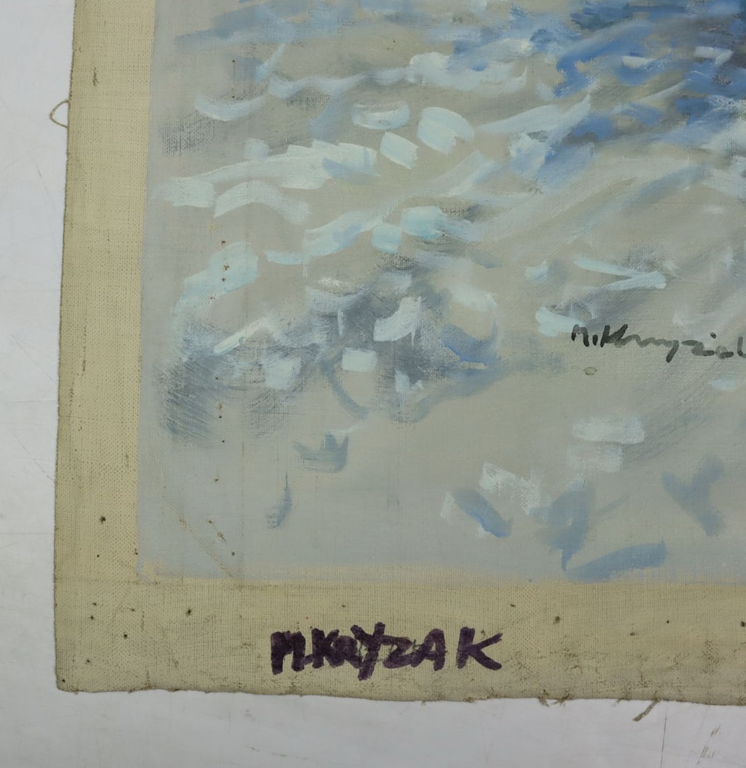 M Kryzak (Hungary,1907-?) oil painting - 10