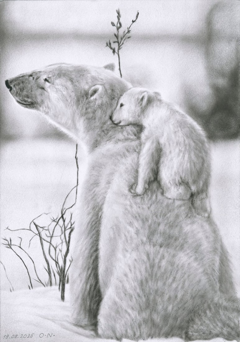 Olga Novostavskaya (Ukraine,b 1967) dry brush oil painting (1 of 12)