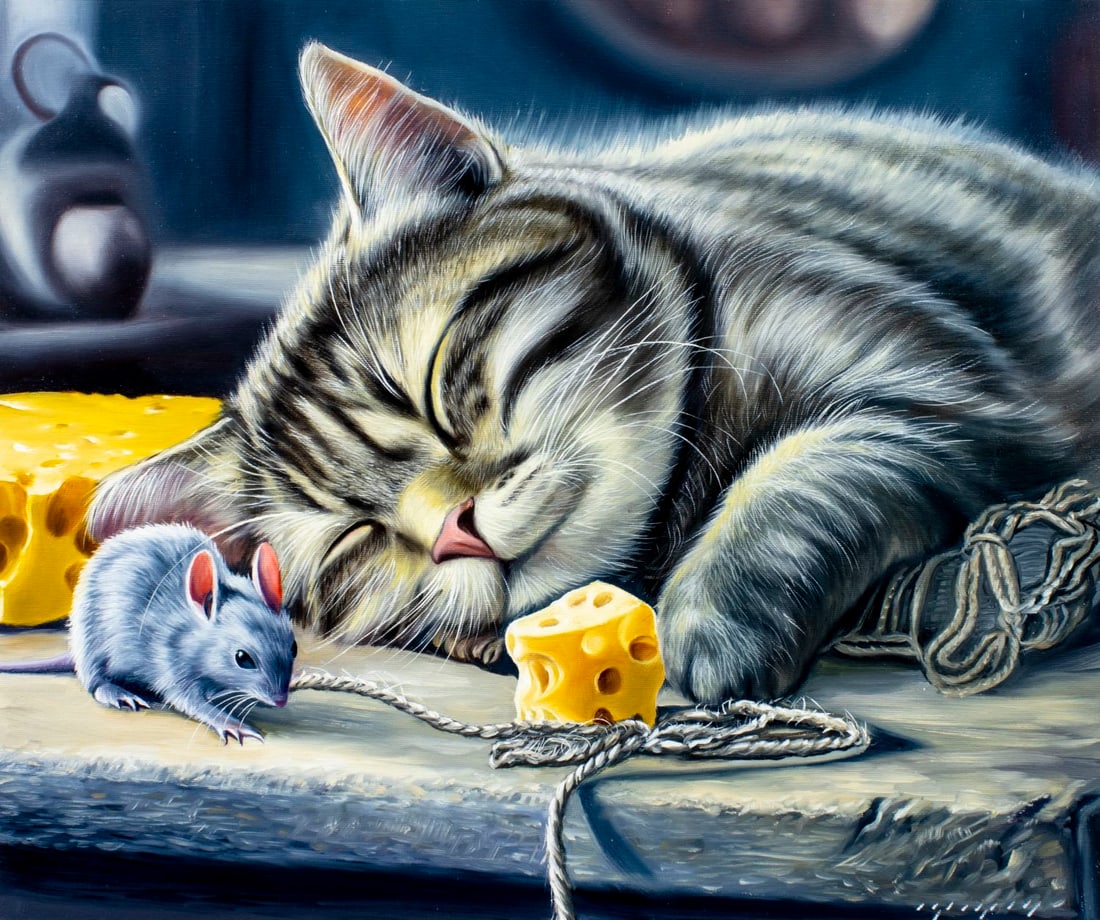 Igor Grey (Ukraine,b 1975) oil painting